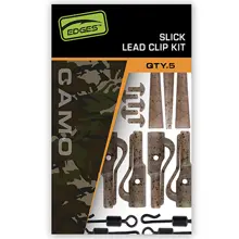 FOX - Závěsky Edges Camo Slik Lead Clip Kit 5 ks