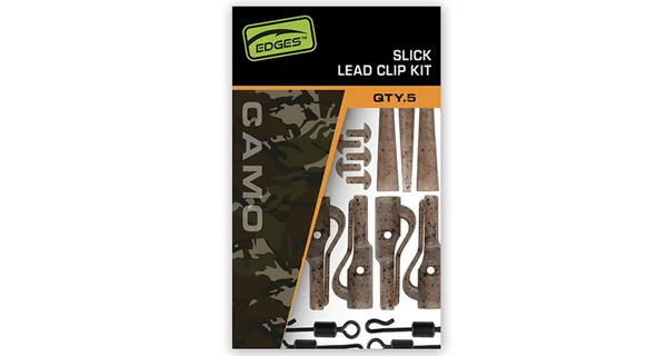 FOX - Závěsky Edges Camo Slik Lead Clip Kit 5 ks