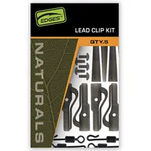 FOX - Závěsky Edges Naturals Lead Cip Kit 5 ks