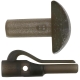 FOX - Závěsky Edges Naturals Slik Lead Clip& Pegs vel. 10 10 ks