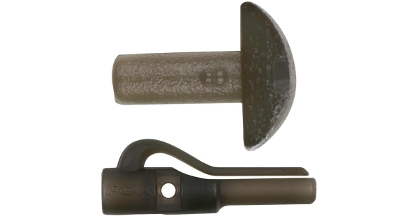 FOX - Závěsky Edges Naturals Slik Lead Clip& Pegs vel. 10 10 ks