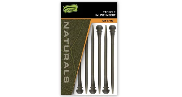 FOX - Závěsky Edges Naturals Tadpole Inline Insert 10 ks