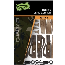 FOX - Závěsky Edges Tubing Leadclip Kit Camo 5 ks