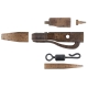 FOX - Závěsky Edges Tubing Leadclip Kit Camo 5 ks