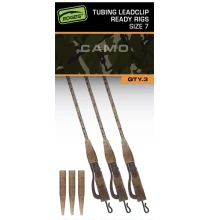 FOX - Závěsky Edges Tubing Leadclip Ready Rigs Camo vel. 7 3 ks
