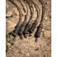 FOX - Závěsky Edges Tubing Leadclip Ready Rigs Camo vel. 7 3 ks