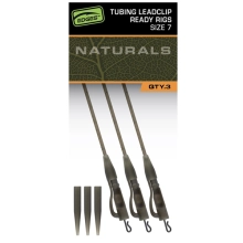 FOX - Závěsky Edges Tubing Leadclip Ready Rigs Naturals vel. 7 3 ks