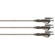 FOX - Závěsky Edges Tubing Leadclip Ready Rigs Naturals vel. 7 3 ks