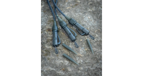 FOX - Závěsky Edges Tubing Leadclip Ready Rigs Naturals vel. 7 3 ks