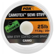 FOX - Ztužená šňůrka Edges Camotex Semi Stiff Camo 20 m 20 lb