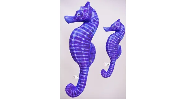 GABY PILLOWS - Polštář Mořský Koník Modrý 60 cm