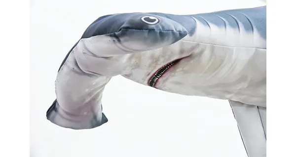GABY PILLOWS - Polštář Žralok Kladivoun Velký 110 cm