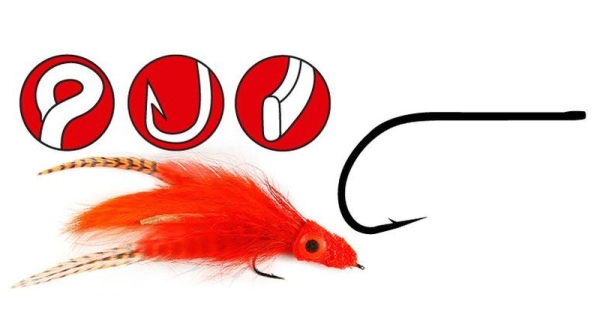 GAMAKATSU - Háček F314 New Label Hooks Black vel. 4 9 ks