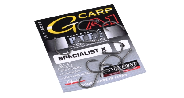 GAMAKATSU - Háček G-Carp A1 Specialist X Hook vel. 4 10 ks