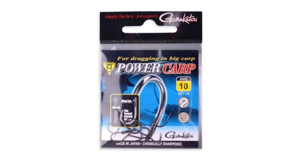 GAMAKATSU - Háček Power Carp Ring Eye NSB vel. 14