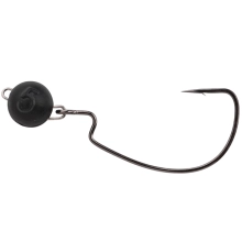 GAMAKATSU - Offset háček s čeburaškou FreeStyle Rigged Bottom Jigs Black 3 g vel. 1/0 2 ks