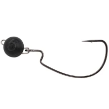 GAMAKATSU - Offset háček s čeburaškou FreeStyle Rigged Bottom Jigs Black 5 g vel. 1 2 ks