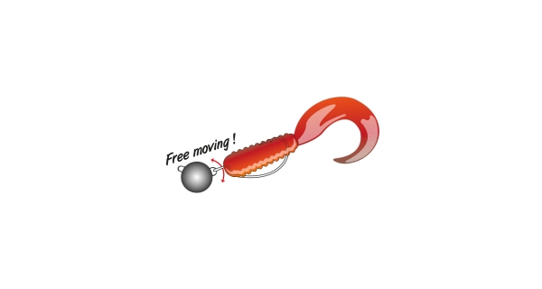 GAMAKATSU - Ofsetový háček Worm 330 Bottom Jigging Hooks vel. 4/0 5 ks