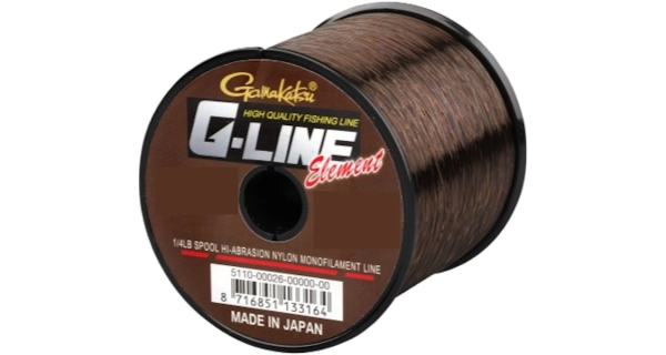 GAMAKATSU - Vlasec G-Line Element Dark Brown 0,28 mm 5,9 kg 1490 m
