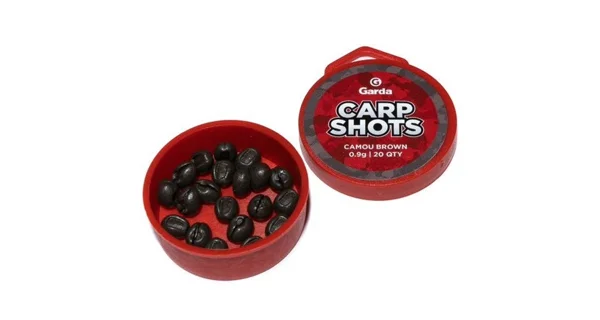 GARDA - Bročky Carp Shots 0,9 g 20 ks Camou Brown