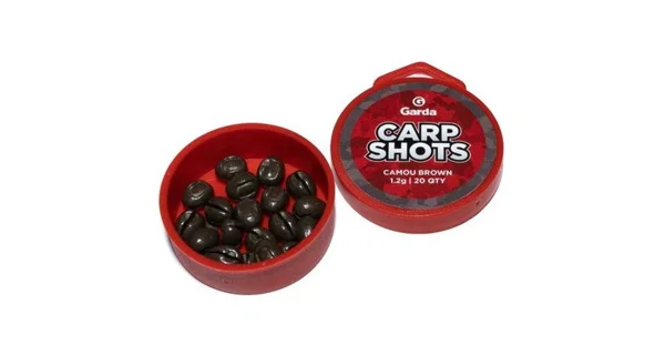 GARDA - Bročky Carp Shots 1,2 g 20 ks Camou Brown