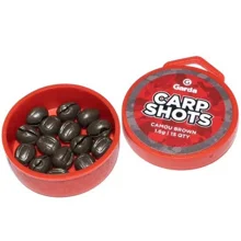 GARDA - Bročky Carp Shots 1,6 g 20 ks Camou Brown