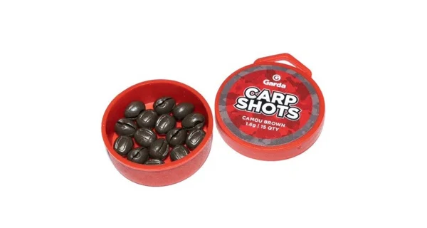 GARDA - Bročky Carp Shots 1,6 g 20 ks Camou Brown