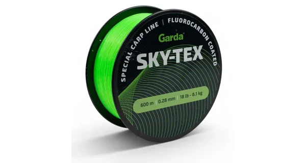 GARDA - Vlasec Sky-Tex Fluo Zelený 0,28 mm 8,1 kg 600 m