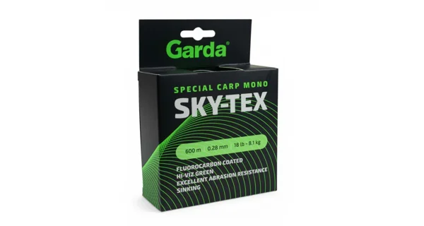 GARDA - Vlasec Sky-Tex Fluo Zelený 0,28 mm 8,1 kg 600 m