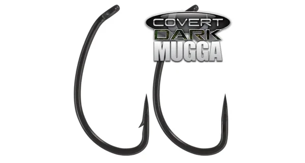 GARDNER - Háčky Covert Dark Mugga Hook Barbed vel. 12 10 ks