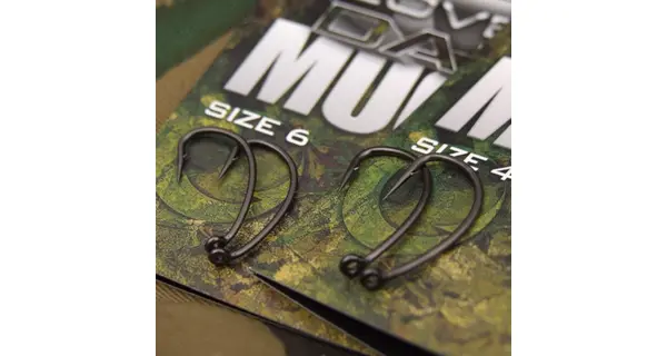 GARDNER - Háčky Covert Dark Mugga Hook Barbed vel. 4 10 ks