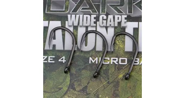 GARDNER - Háčky Covert Dark Wide Gape Talon Tip vel. 4 10 ks