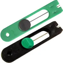 GARDNER - Jehla na boilie Braid Hair Needle Černá Zelená