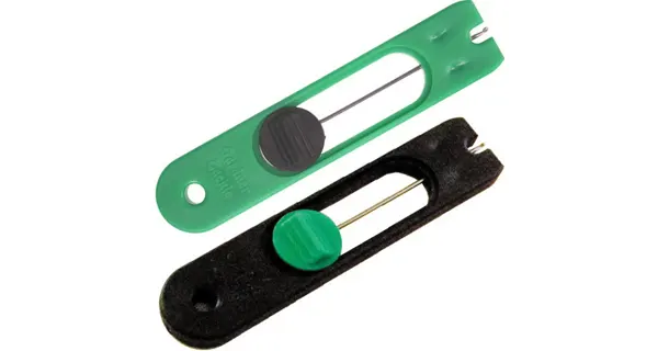 GARDNER - Jehla na boilie Braid Hair Needle Černá Zelená