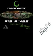 GARDNER - Kroužky Covert Rig Rings Extra Small 10 ks