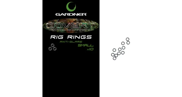 GARDNER - Kroužky Covert Rig Rings Large 10 ks