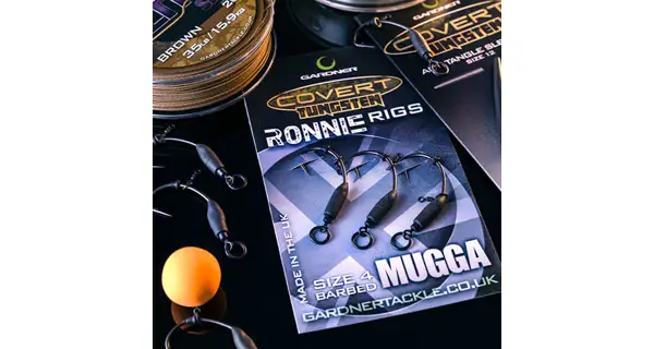 GARDNER - Montáž Tungsten Ronnie Rig s protihrotem vel. 4 3 ks