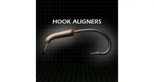 GARDNER - Rovnátka na háček Covert Hook Aligner Small C-Tru Brown 10 ks