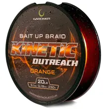 GARDNER - Šokový vlasec Kinetic Outreach Shock Leader 0,26 mm 50 lb 50 m Orange