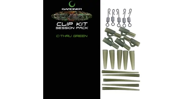 GARDNER - Systém na boční zátěž Covert Clip Kit Pack C-Thru Brown