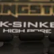 GARDNER - Tungstenová těžítka na návazce Covert Tungsten Link Sinkers Low Bore