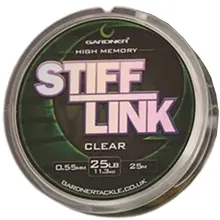GARDNER - Vlasec Stiff-Link 0,55 mm 11,3 kg 25 m Clear