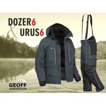 GEOFF ANDERSON - Bunda Dozer 6 + kalhoty Urus 6 černá vel. 2XL