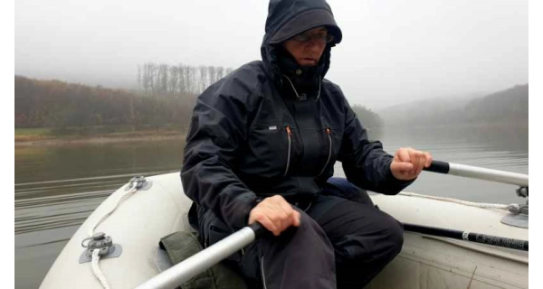 GEOFF ANDERSON - Bunda Dozer 6 + kalhoty Urus 6 černá vel. XL