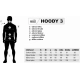 GEOFF ANDERSON - Bunda Hoody 3 Black Leaf vel. L