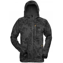 GEOFF ANDERSON - Bunda Hoody 3 Black Leaf vel. XL