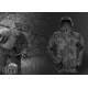 GEOFF ANDERSON - Bunda Hoody 3 černá/camo vel. 2XL