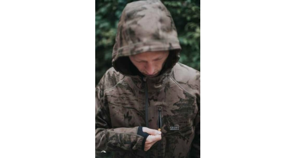 GEOFF ANDERSON - Bunda Hoody 3 Leaf vel. XL