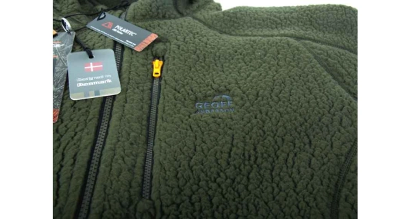 GEOFF ANDERSON - Bunda s kapucí Teddy zelená vel. 3XL