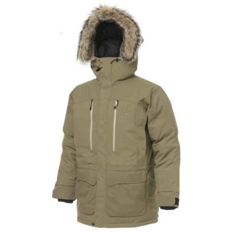 GEOFF ANDERSON - Bunda Usque Down Parka Brindle vel. 3XL